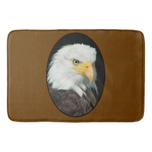 Tapis De Bain Portrait Majestic Bald Eagle