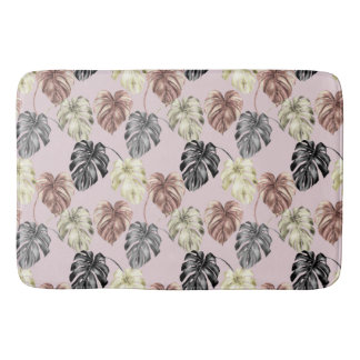 Tapis De Bain Poster de animal tropical et série verte Design 35