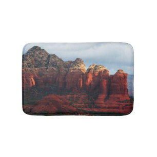 Tapis De Bain Pot de café nuageux Rock à Sedona Arizona