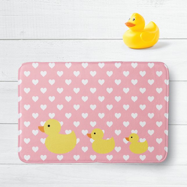 Tapis De Bain Pot de la famille de canard en caoutchouc (Créateur téléchargé)