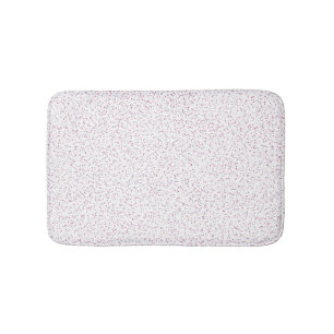 Tapis De Bain Pots de pois rose et violet doux au Berry