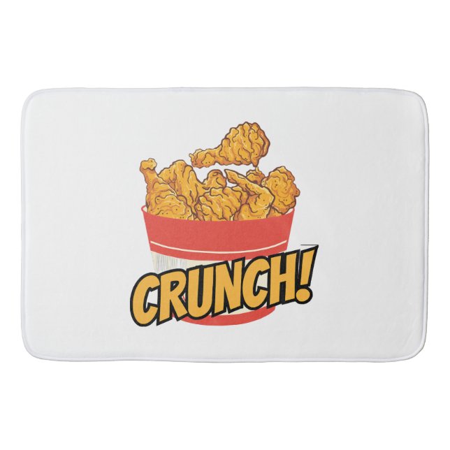Tapis De Bain poulet frit (Devant)