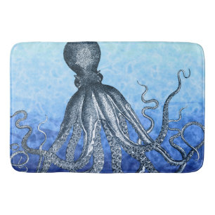 Tapis De Bain Poulpe de mer profonde