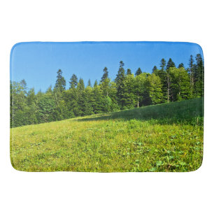 Tapis De Bain Prairie verte des Carpates – Impression de montagn