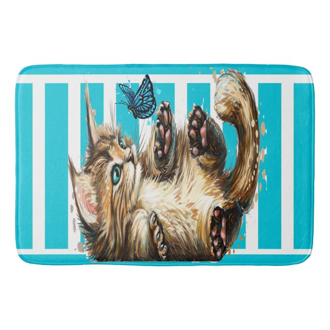 Tapis De Bain Précieux chauve-souris Kitten (Devant)