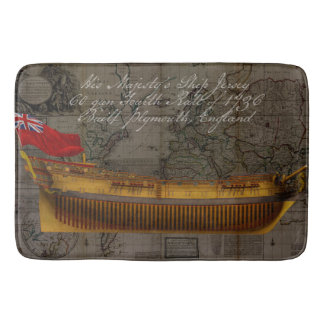 Tapis De Bain Profil de la frégate Jersey