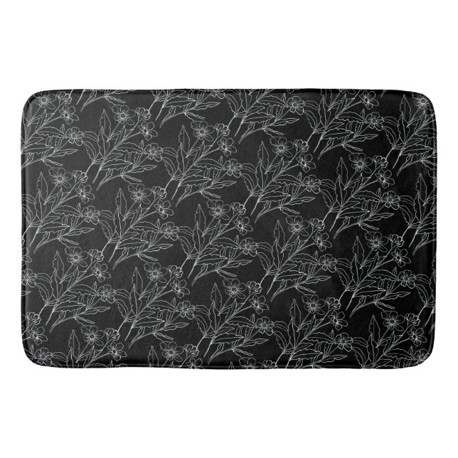 Tapis De Bain Profitez des fleurs de Little Things (Devant)