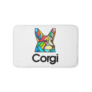 Tapis De Bain Propriétaire du chien de Corgi Pembroke Welsh Corg