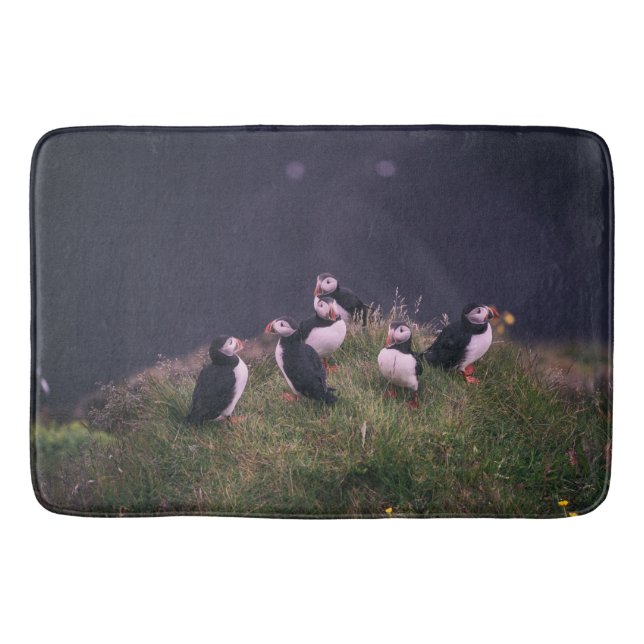 Tapis De Bain Puffins de l'Atlantique (Devant)