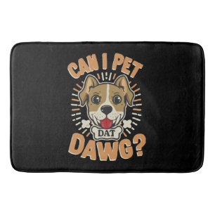 Tapis De Bain Puis-je caresser ce chien