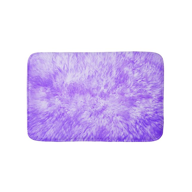 Tapis De Bain Purple fourrure Frénétique (Devant)