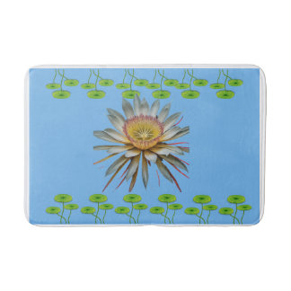 Tapis De Bain "Queen of the Night Floral Bathmat - Élégant fleur