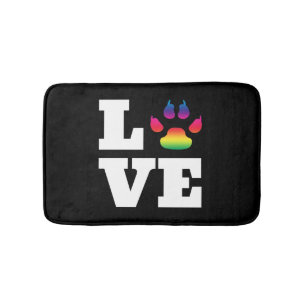 Tapis De Bain Rainbow paw