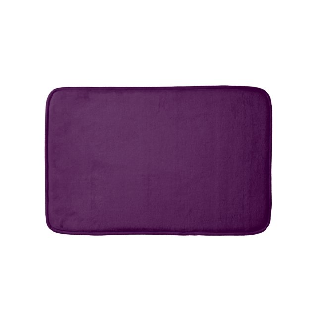 Tapis De Bain Raisin pourpre foncé (Devant)