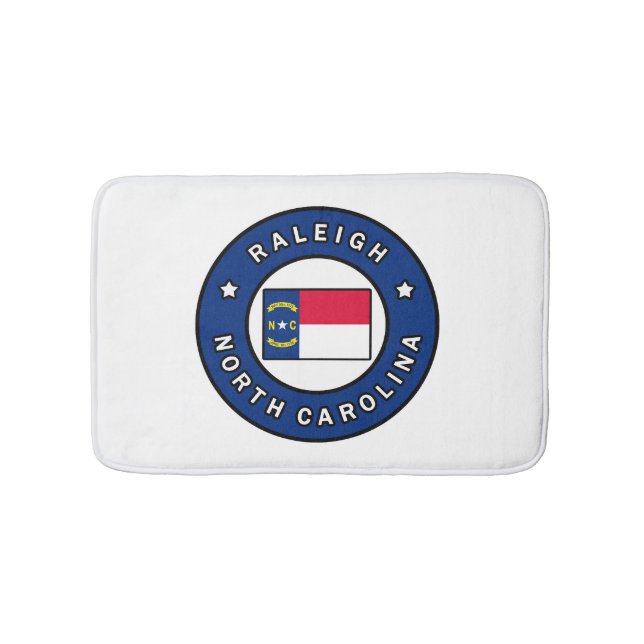 Tapis De Bain Raleigh Caroline du Nord (Devant)