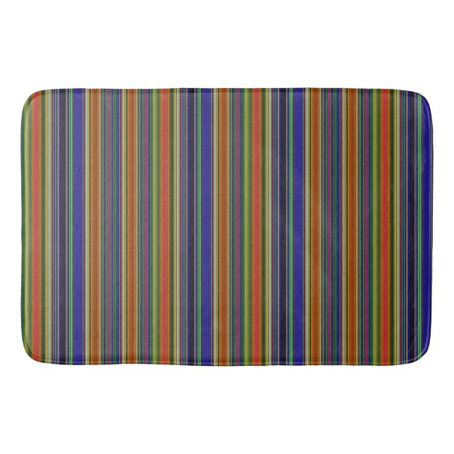 Tapis De Bain Rayures de plage (Devant)