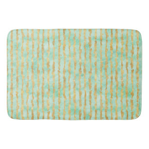 Tapis De Bain Rayures en bon état de tape-à-l'oeil d'aquarelle