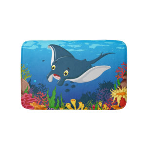Tapis De Bain Reed pittoresque sous-marin