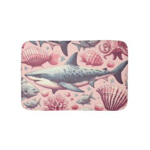 Tapis De Bain Requin vintage sans joint