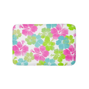 Tapis De Bain Rétro ketmie de PixDezines