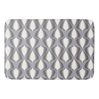 Tapis De Bain Retro Ogee  Grey