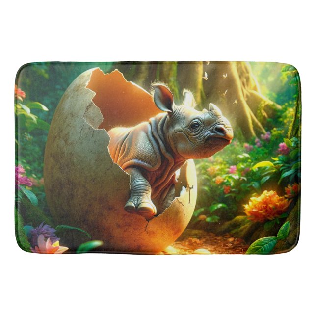 Tapis De Bain Rhino Baby (Devant)