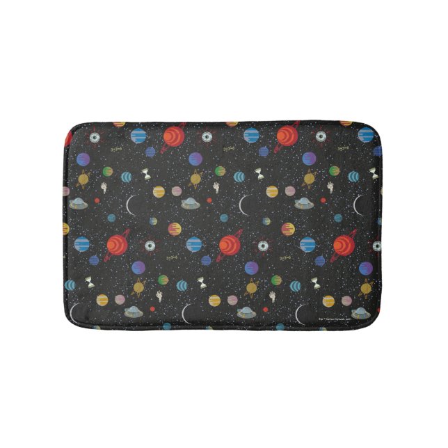 Tapis De Bain RICK ET MORTY™ | Motif spatial (Devant)