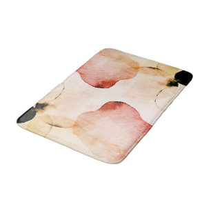 Tapis De Bain Rideau de douche d'aquarelle Abstrait