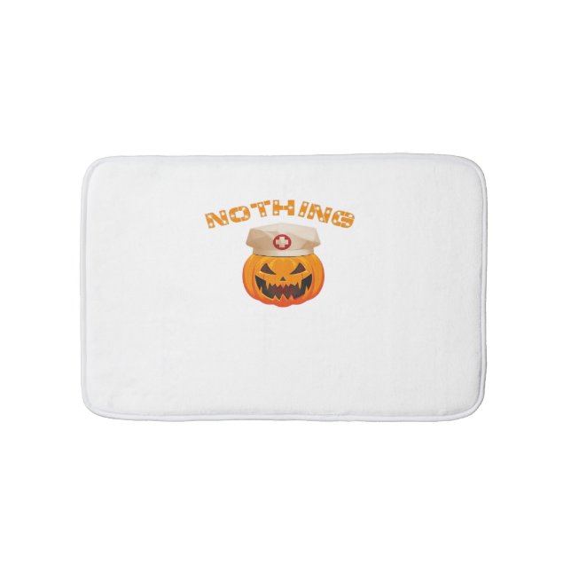 Tapis De Bain Rien Ne Peur Une Infirmière, Halloween Éffrayant P (Devant)