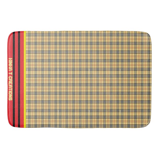 Tapis De Bain Rilla Plaid (Devant)