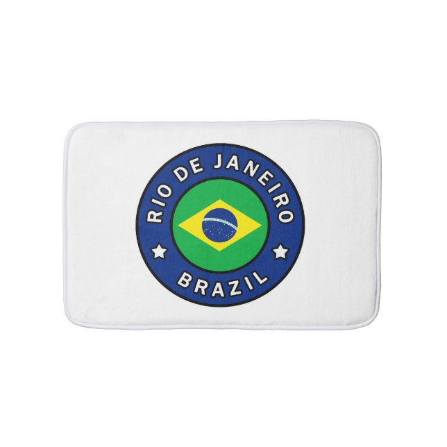 Tapis De Bain Rio de Janeiro Brésil (Devant)