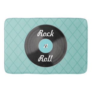 Tapis de bain Rock n Roll disque