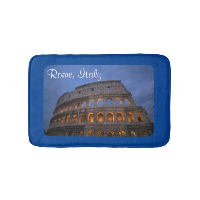 Tapis De Bain Roman Colosseum at Night (Devant)