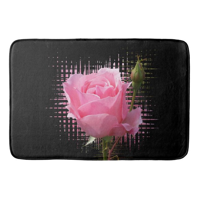 Tapis De Bain rose (Devant)