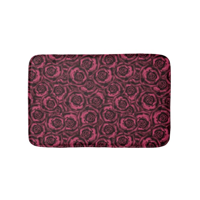 Tapis De Bain Rose de Bourgogne (Devant)