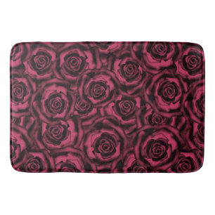Tapis De Bain Rose de Bourgogne