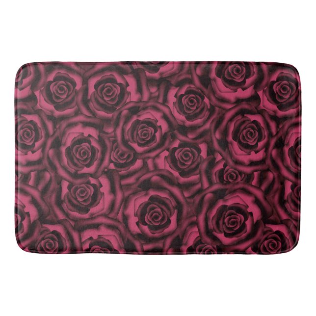 Tapis De Bain Rose de Bourgogne (Devant)