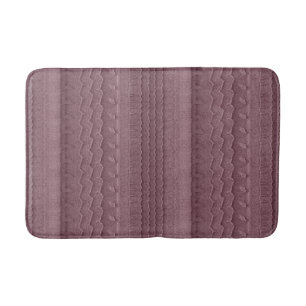 Tapis De Bain Rose de trace de pneu de voiture de plage