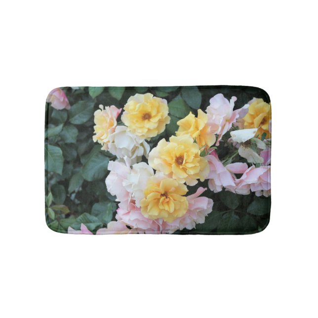 Tapis De Bain Rose Garden Pastels (Devant)