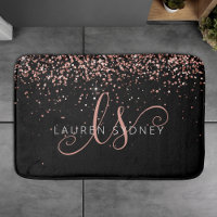 Rose Gold Blush Pink Parties scintillant Glam Nom 