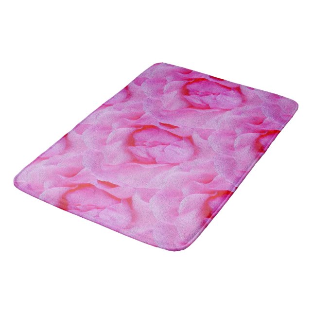 Tapis De Bain rose rose (Angle)