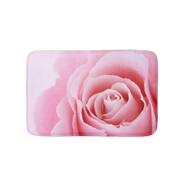 Tapis De Bain Rose rose floral mat de bain (Devant)
