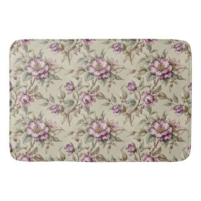 Tapis De Bain Roses Lavender Long Stem (Devant)