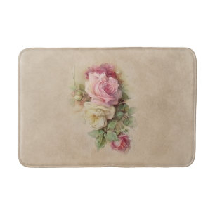 Tapis De Bain Roses roses vintages