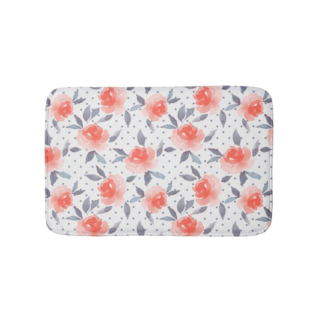 Tapis De Bain Roses rouges (Devant)