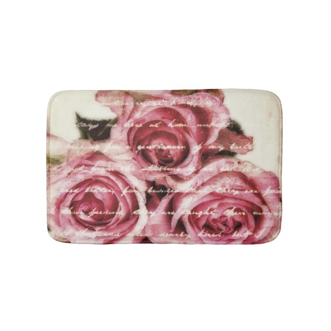 Tapis De Bain Roses vintages (Devant)