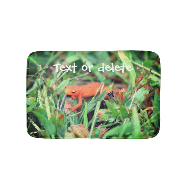 Tapis De Bain Rouge Eft Orange Salamander Nature 1 (Devant)