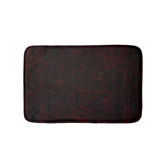 Tapis De Bain Rouge/noir (Devant)