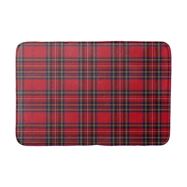 Tapis De Bain Royal Stewart Tartan Red Plaid (Devant)