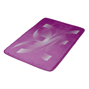 Tapis De Bain Rubans magenta
